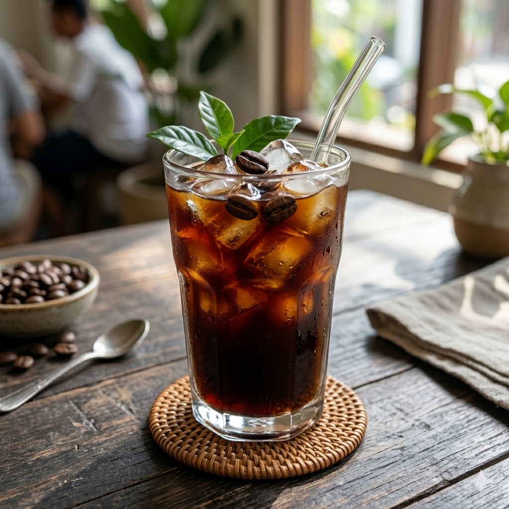 Ice Black Coffe Kedai Locale